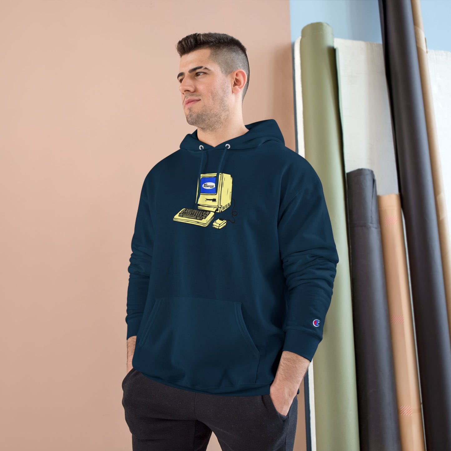 Vintage Computer Champion Hoodie
