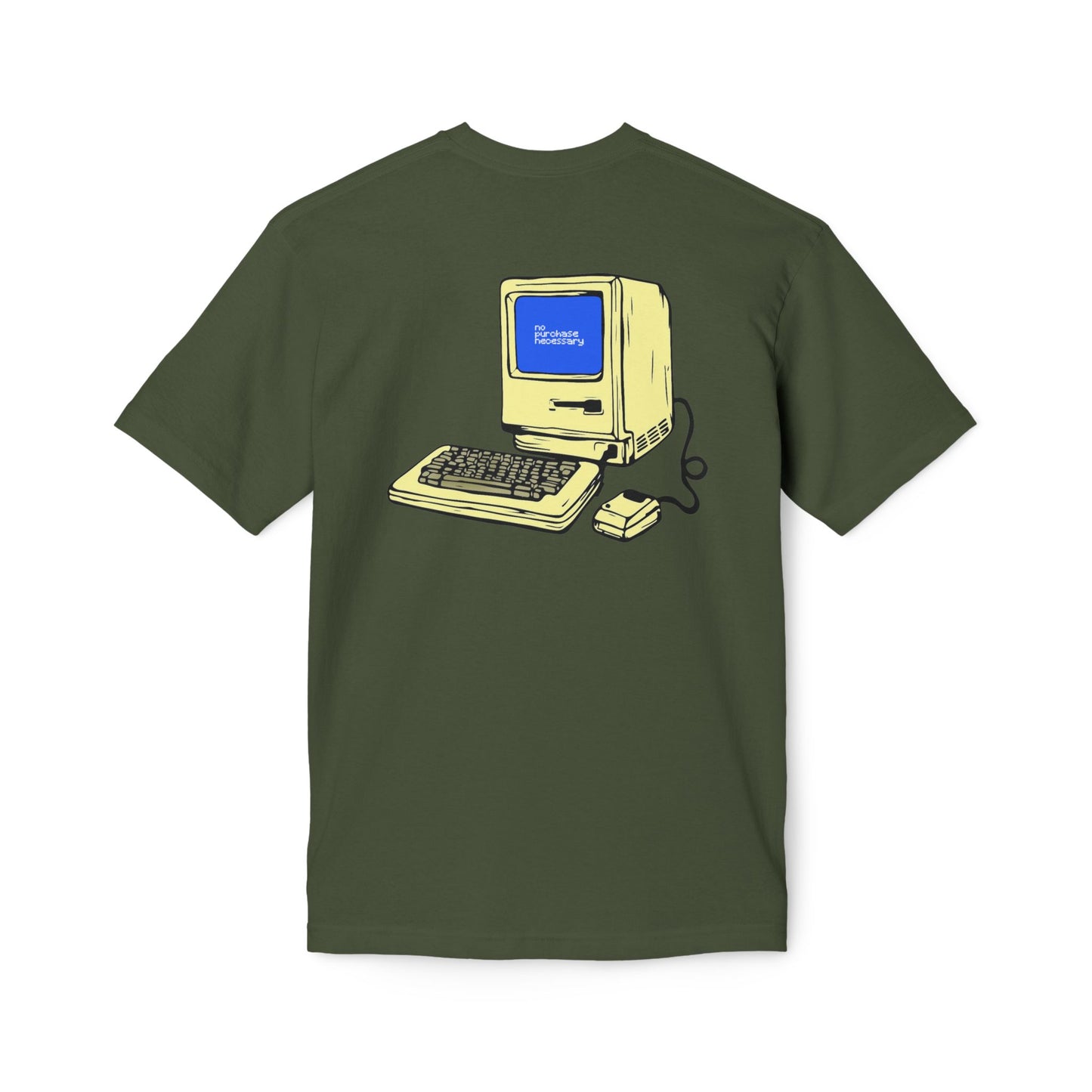 "No Purchase Necessary" Computer Tee