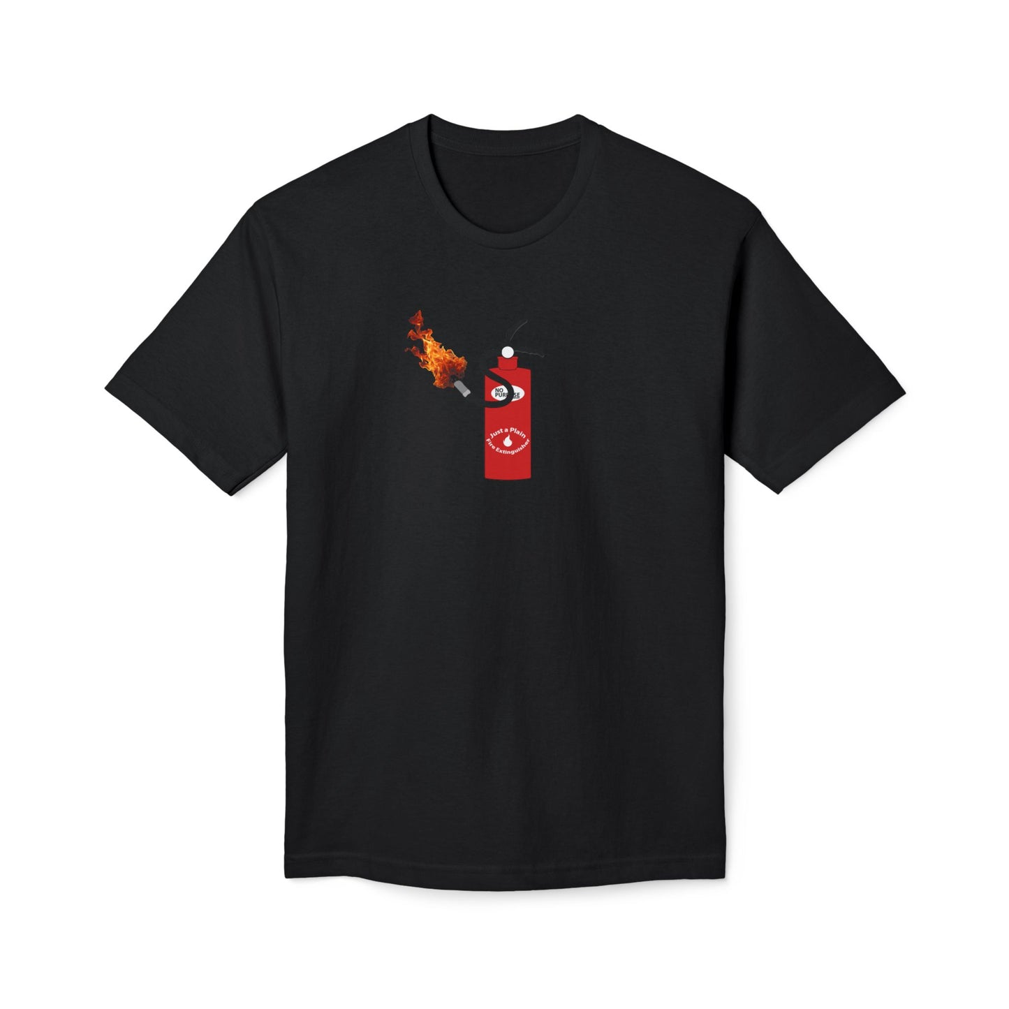 Fire Extinguisher Graphic T-Shirt for Fun and Safety