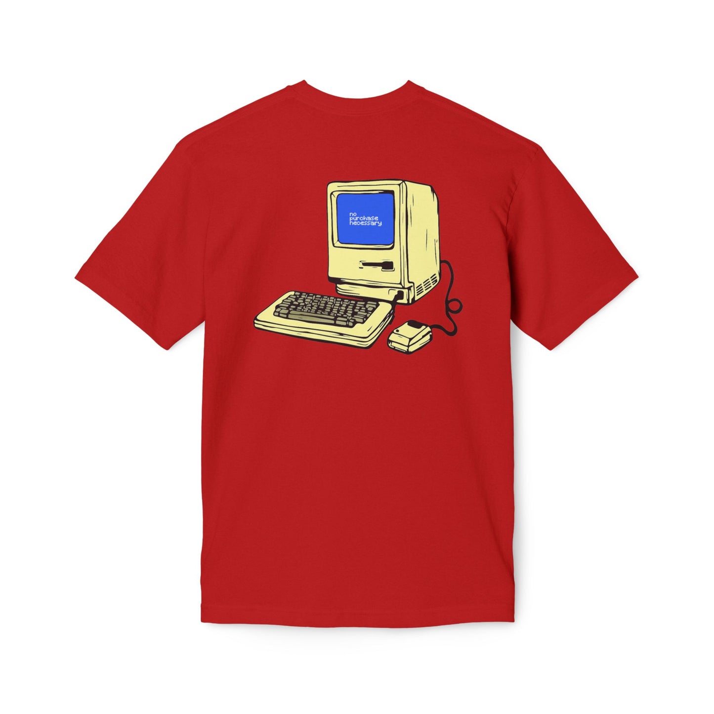 "No Purchase Necessary" Computer Tee