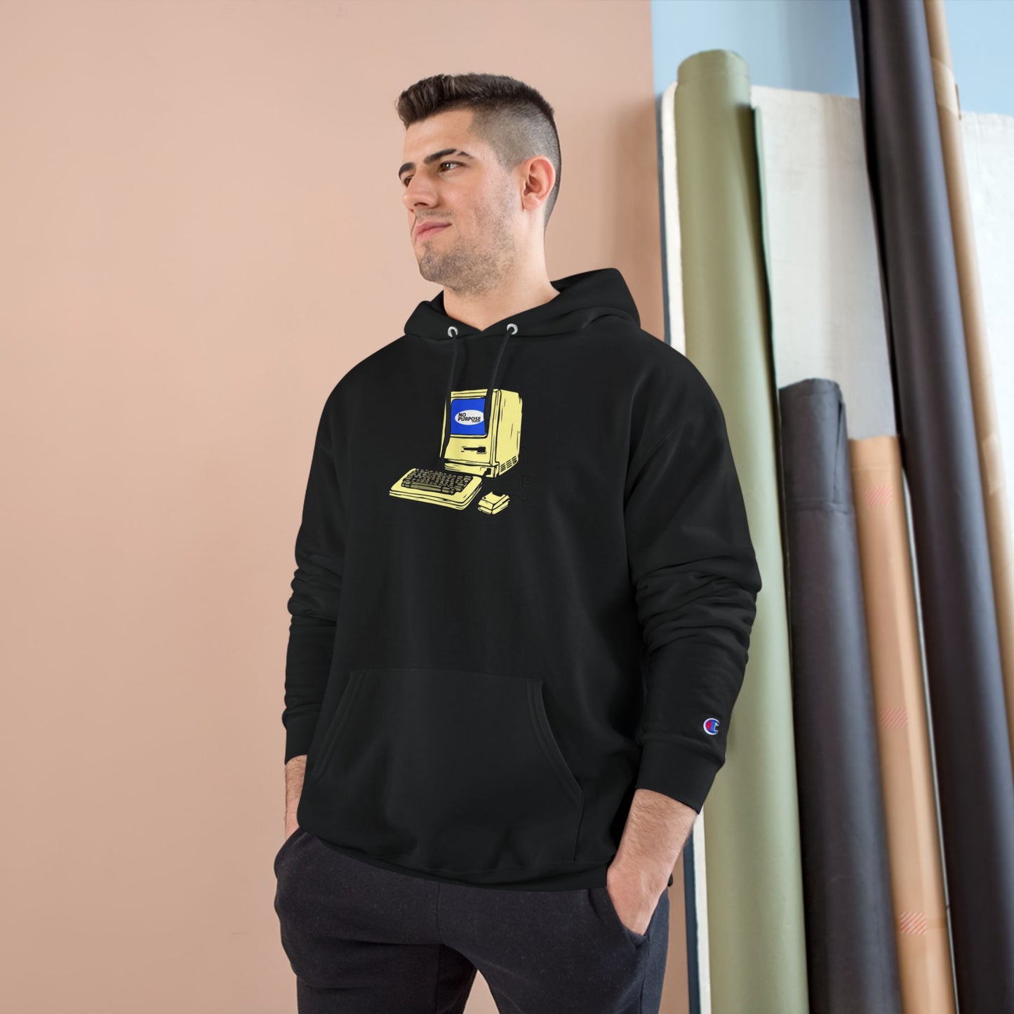 Vintage Computer Champion Hoodie