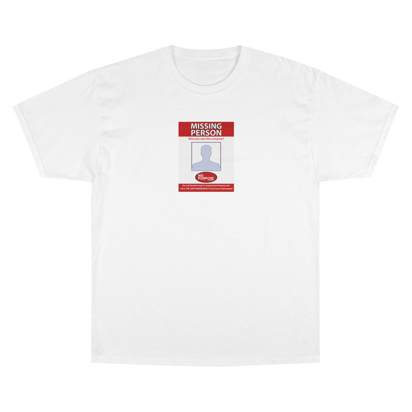Missing Person Champion Tee
